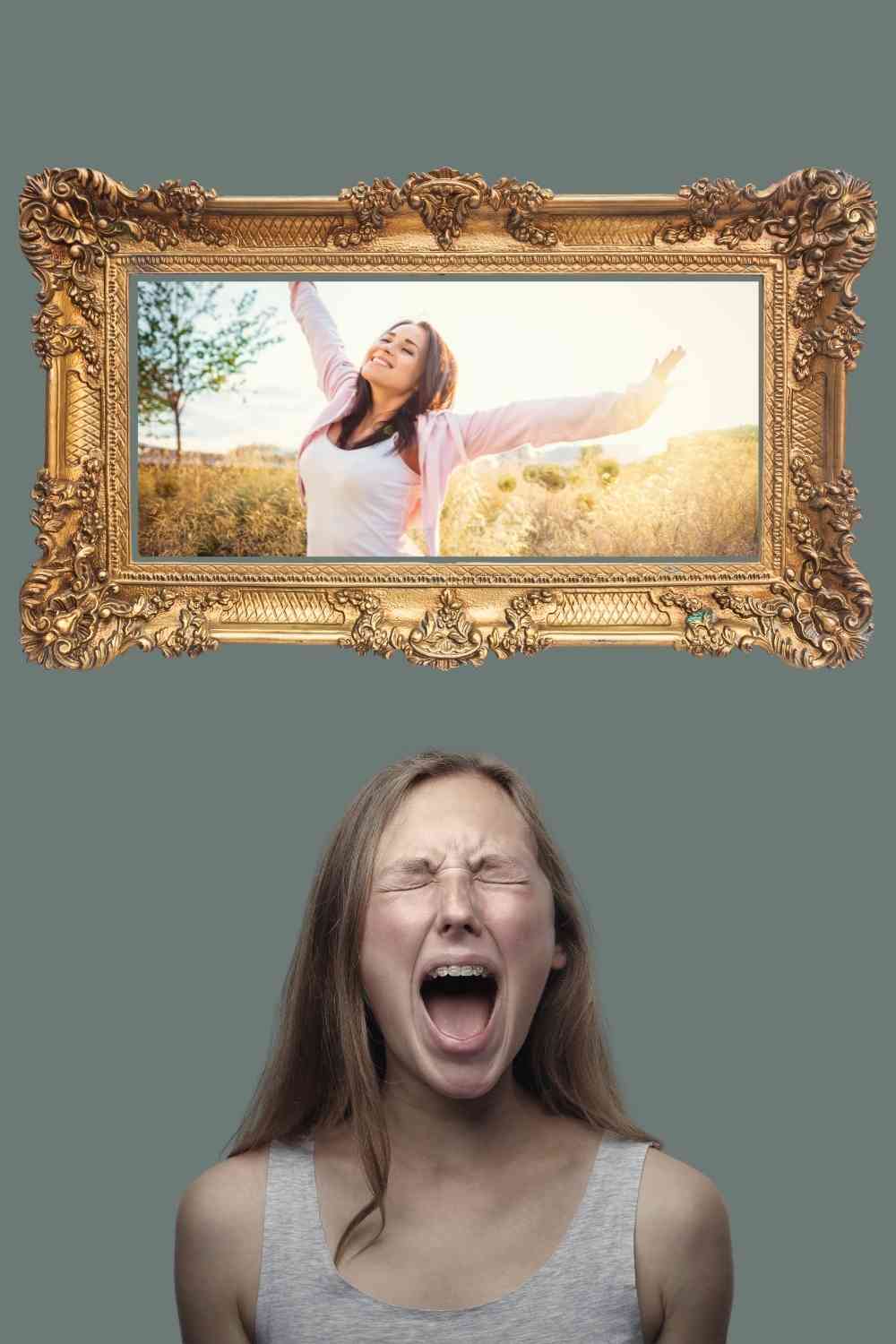 What does it mean to reframe a story?
