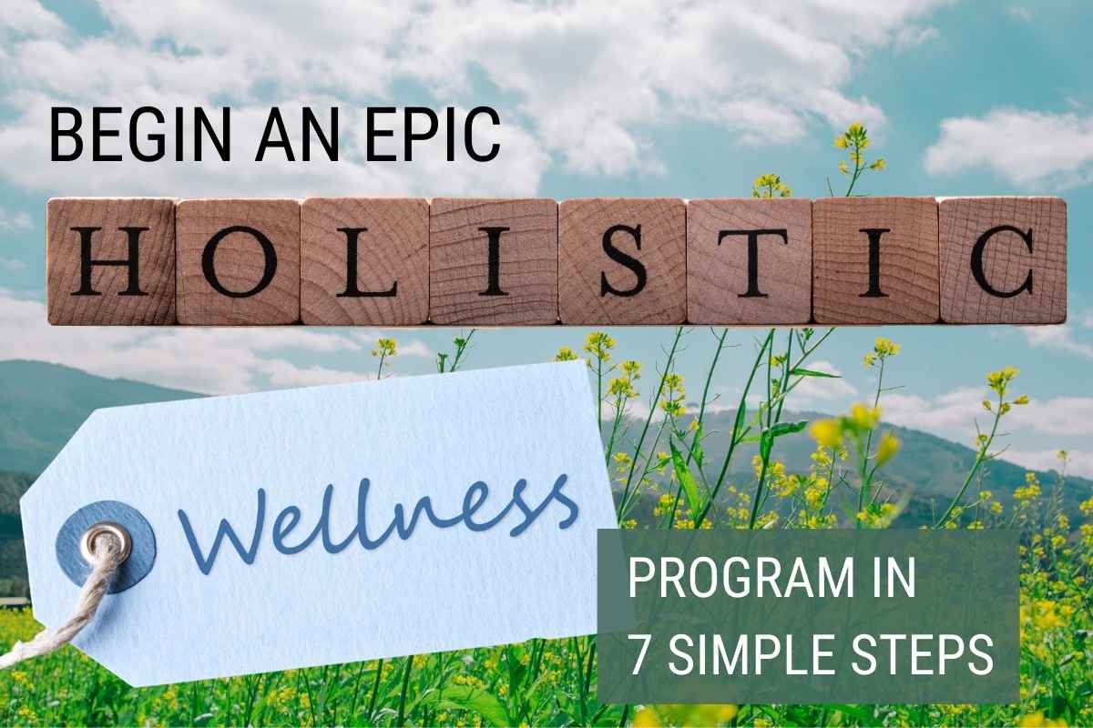 begin an epic holistic wellness program in 7 simple steps
